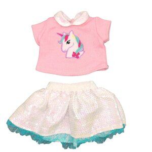 My Life As JoJo Siwa 18 Inch Doll Outfit Replacement Unicorn Sequins Sweater Ski